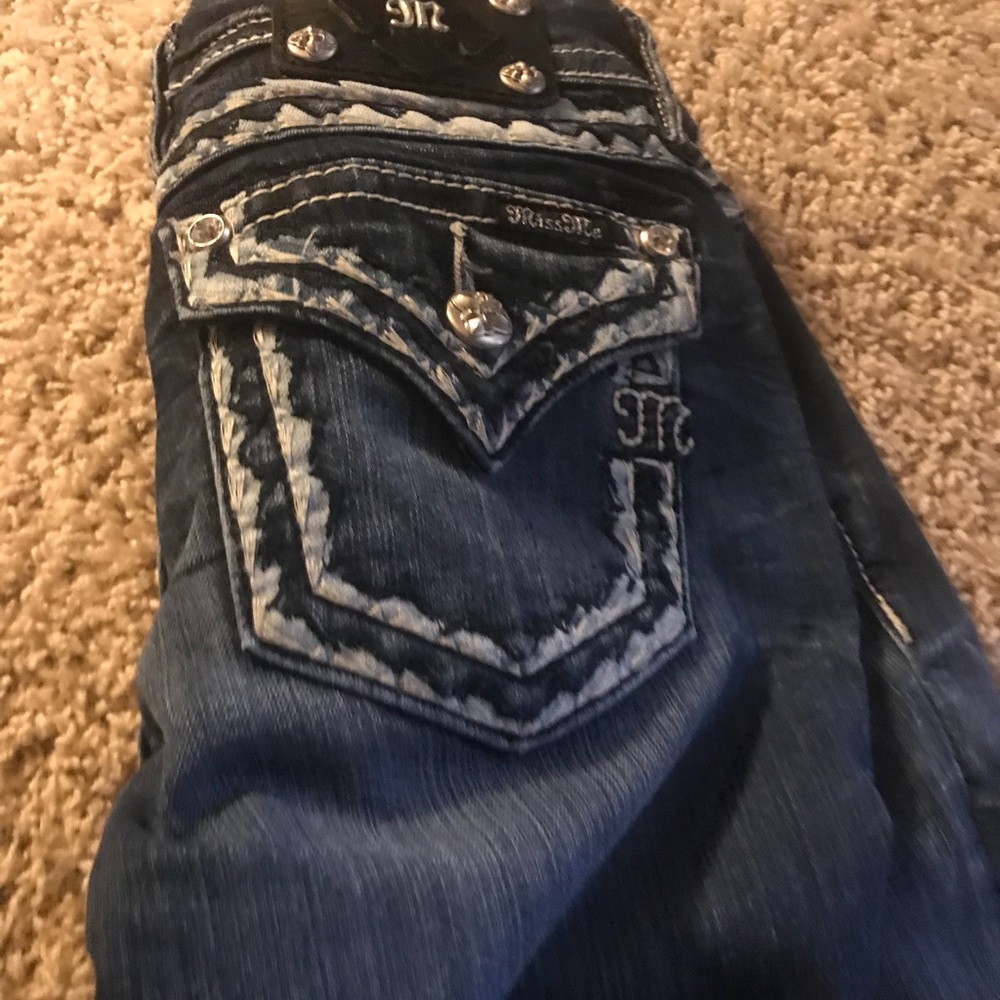 Miss me teen crops worn only a few times